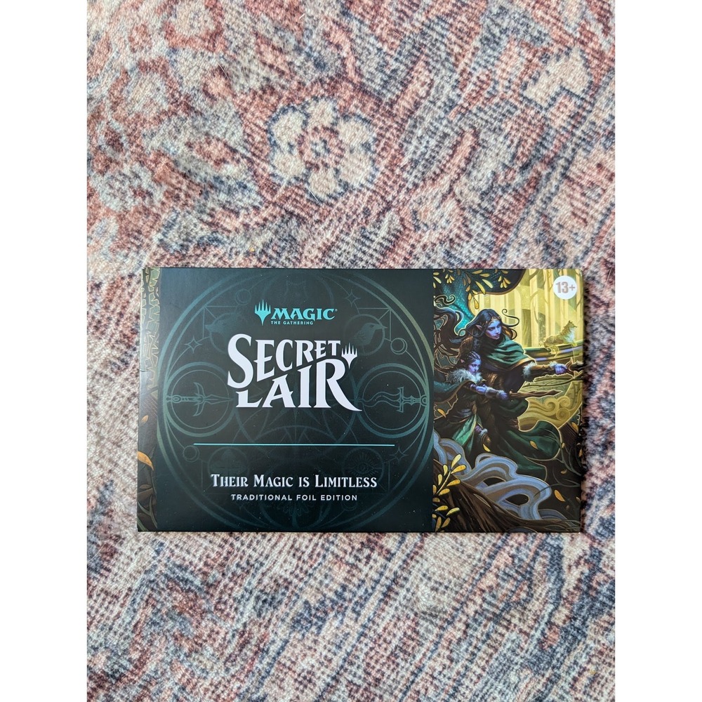 Magic The Gathering Secret Lair Their Magic Is Limitless Traditional Foil Sealed